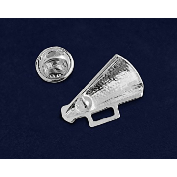Cheerleading Megaphone Pins for All Cheerleaders