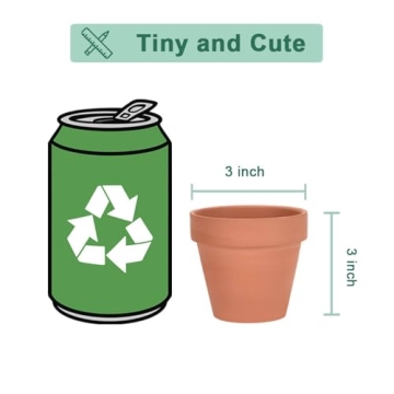 Vensovo Terra Cotta Pots - Durable Planting Solution 20 Pack