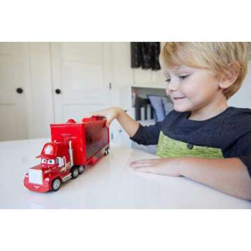 Disney Pixar Cars Mini Racers Mack Transporter