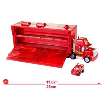 Disney Pixar Cars Mini Racers Mack Transporter