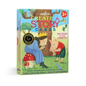 eeBoo Mystery in The Forest Create a Story Cards - Imaginative Play for Kids 3+