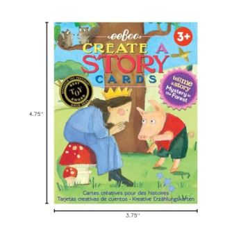 eeBoo Mystery in The Forest Storytelling Cards for Kids