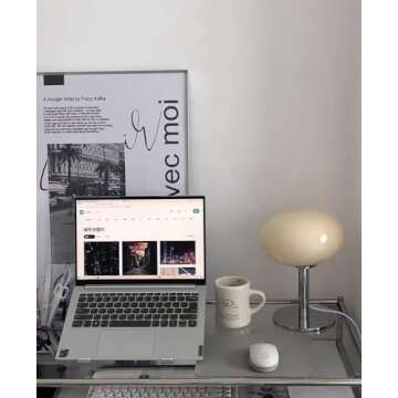 JHTPSLR Vanilla Girl Table Lamp for Home Decor