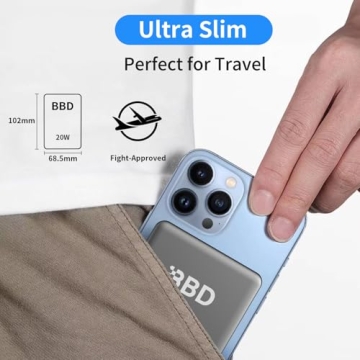 Magnetic Power Bank for iPhone 12000mAh Fast Charging