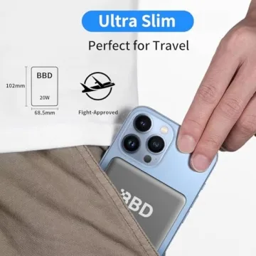 Magnetic Power Bank for iPhone 12000mAh Fast Charging