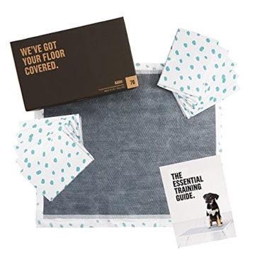 Barkbox Odorless Puppy Pads | 70 Count | Ultra Absorbent Charcoal