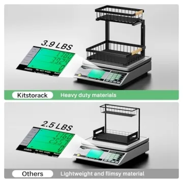 2 Pack Under Sink Organizer - 2 Tier Storage