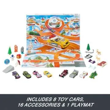 2024 Hot Wheels Advent Calendar for Kids & Collectors