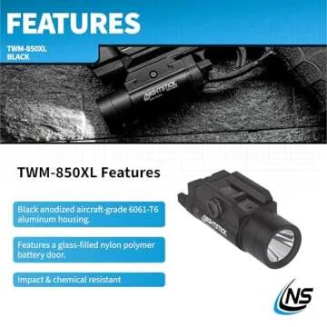 Nightstick TWM-850XL Tactical LED Light 850 Lumens