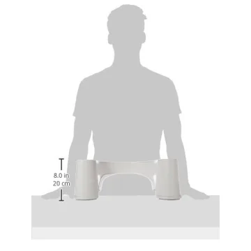 Squatty Potty The Original Toilet Stool 7" White, 2 Pack
