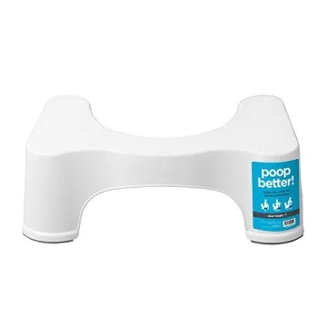 Squatty Potty The Original Toilet Stool 7" White, 2 Pack