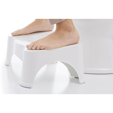 Squatty Potty The Original Toilet Stool 7" White, 2 Pack