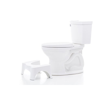 Squatty Potty The Original Toilet Stool 7" White, 2 Pack