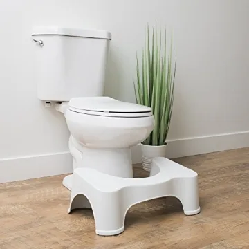 Squatty Potty The Original Toilet Stool 7" White, 2 Pack