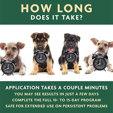 EcoEars Dog Ear Cleaner. Natural Multi-Action Formula. for Bad Discharge & Smell. Naturally Removes Foreign Matter and Cleanses The Most Difficult Ears. 100% Guaranteed