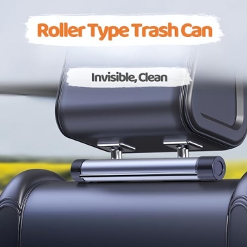 Compact Car Trash Can for Organized Driving