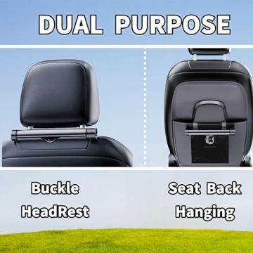 Compact Car Trash Can for Organized Driving