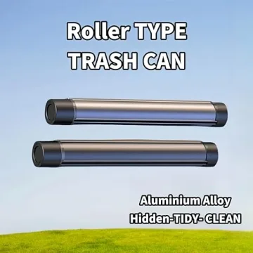 Compact Car Trash Can for Organized Driving