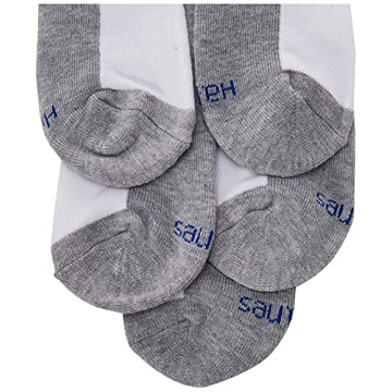 Hanes Boys Athletic Socks 12 Pack - Cushioned Ankle