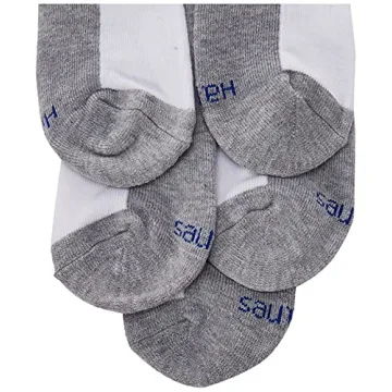 Hanes Boys Athletic Socks 12 Pack - Cushioned Ankle