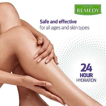Medline Remedy Clinical Skin Cream Moisturizer, Fragrance-Free (12 fl oz), Nourishing for Dry Skin, Paraben and Sulfate-Free Lotion For Face and Body, Hypoallergenic Moisturizer for Sensitive Skin