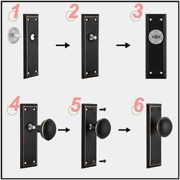 newliplace 2 Pack Vintage Single Sided Crystal Dummy Door Knobs Interior, Antique Long Plate Glass Dummy Door Knobs in Polished Brass/Gold