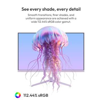 Pixio PX248 Wave Purple 24 inch 200Hz Refresh Rate FHD 1080p Resolution Fast IPS Panel 1ms GTG Response Time Purple Gaming Monitor with Adaptive Sync