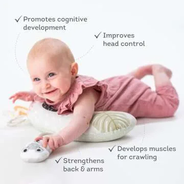 Taf Toys Ergonomic Tummy Time Pillow for Baby Development