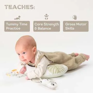Taf Toys Ergonomic Tummy Time Pillow for Baby Development