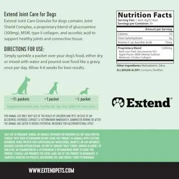 Extend Joint Care Supplement for Happy Active Dogs