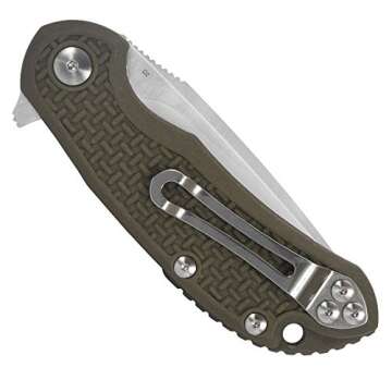 Steel Will Cutjack C22M Linerlock OD, Green, 3.0"
