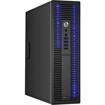 HP EliteDesk Gaming PC with RGB Lights and 16GB RAM