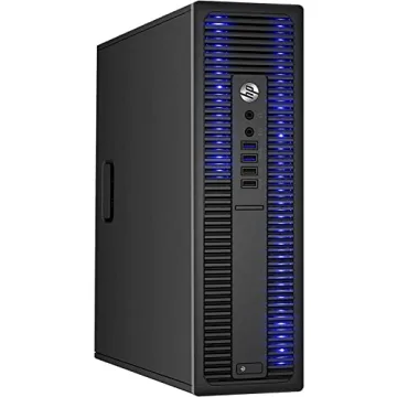 HP EliteDesk Gaming PC with RGB Lights and 16GB RAM