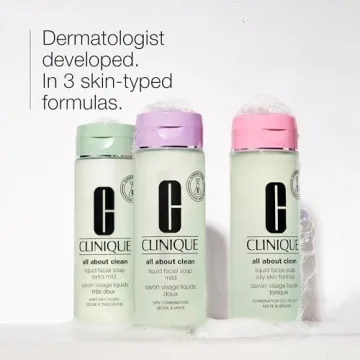 Clinique Gentle Facial Cleanser Liquid Soap for All Skin Types