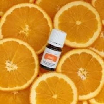 Young Living Orange Essential Oil - Pure Citrus Flavor 5ml