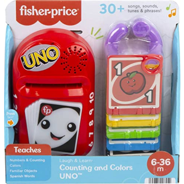 Fisher-Price Baby UNO Educational Toy for Infants with Lights