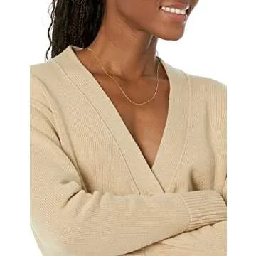 Stylish Relaxed Fit V-Neck Cropped Cardigan for Women