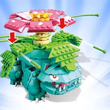 Mega Construx Venusaur vs Beedrill Duel Set 645 Pieces