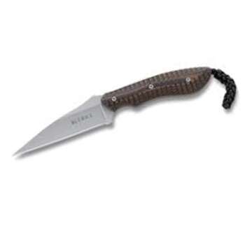 CRKT S.P.E.W. EDC Fixed Blade Knife with Sheath: Compact Utility Neck Knife, Bead Blast Blade, Textu...