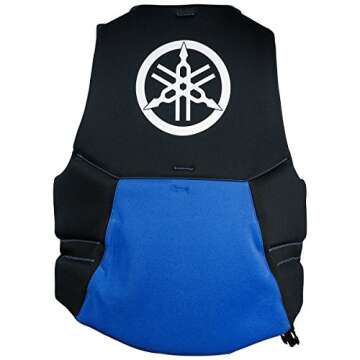 YAMAHA Premium Neoprene Life Jacket Vest for Safety