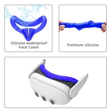 Relohas Silicone VR Accessories for Meta Quest 3
