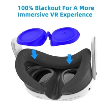 Relohas Silicone VR Accessories for Meta Quest 3