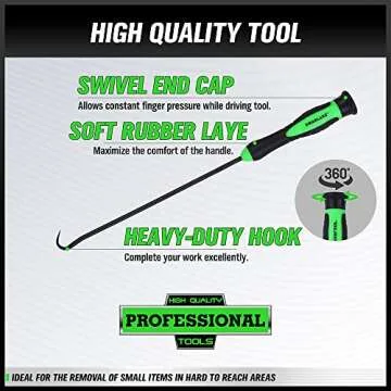 SWANLAKE 6-Piece Pick and Hook Set for Precision Tasks