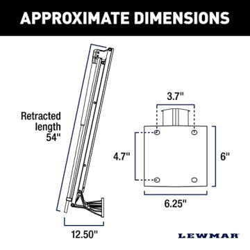 Lewmar Axis Electric Shallow Water Anchor for Easy Deployment