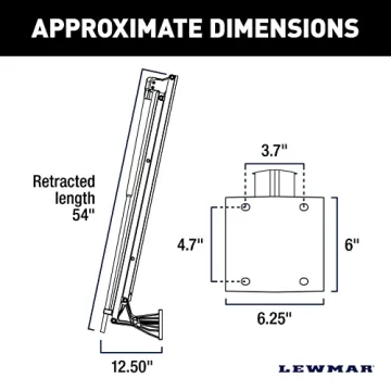 Lewmar Axis Electric Shallow Water Anchor for Easy Deployment