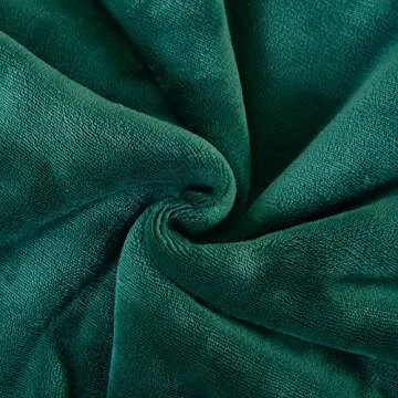 SOCHOW Sherpa Fleece Throw Blanket, Double-Sided Super Soft Luxurious Plush Blanket Twin Size 60 inchx80 inch, Green