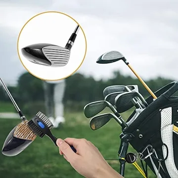 THIODOON Golf Club Brushes with Retractable Groove Cleaner