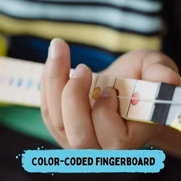 TinkerTar Rainbow Acoustic Guitar - Fun Music Learning for Kids