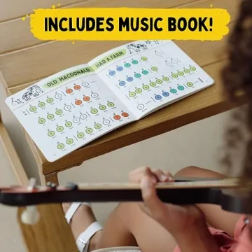 TinkerTar Rainbow Acoustic Guitar - Fun Music Learning for Kids