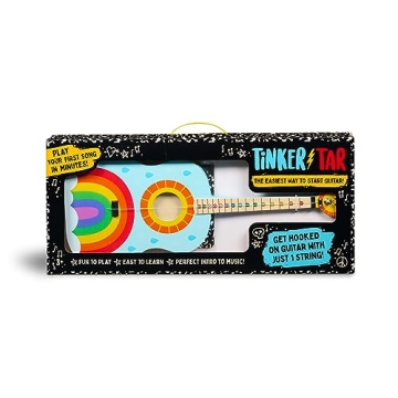 TinkerTar Rainbow Acoustic Guitar - Fun Music Learning for Kids
